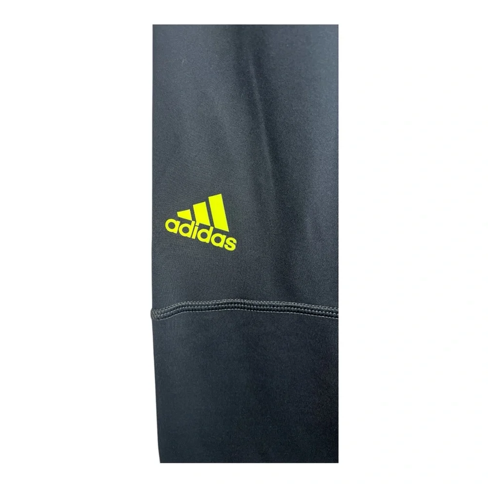 Adidas‎ Men’s Training Navy Blue with Green Stripes Track, Size L